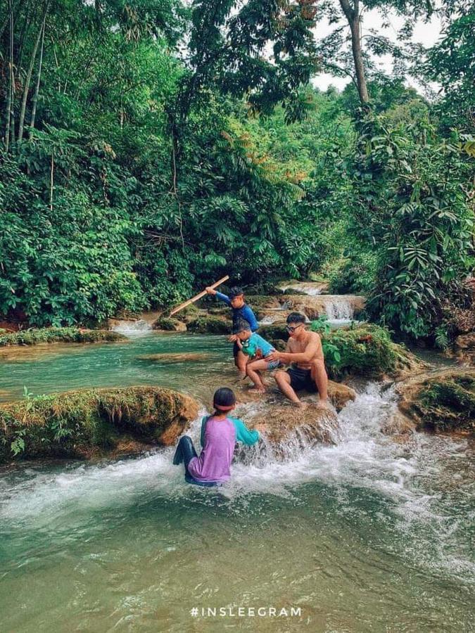 Lepont Mu Waterfall Bungalow Hòa Bình Buitenkant foto