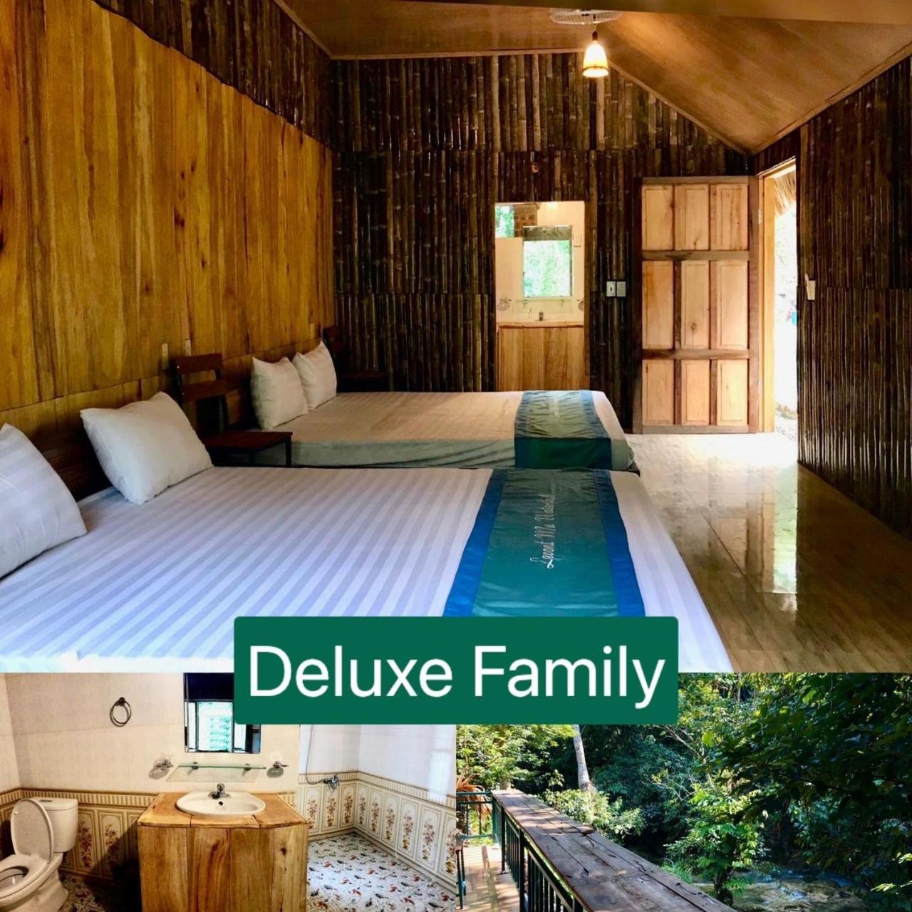 Lepont Mu Waterfall Bungalow Hòa Bình Buitenkant foto